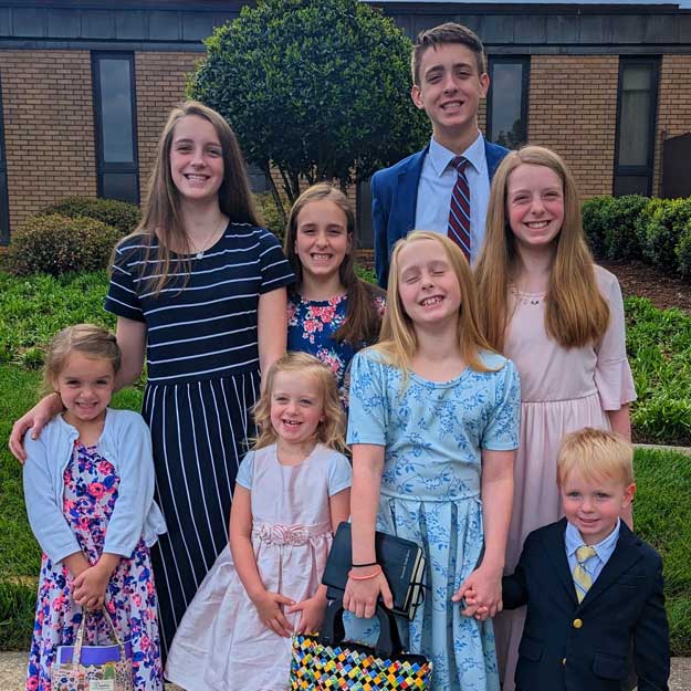 President Evans Family